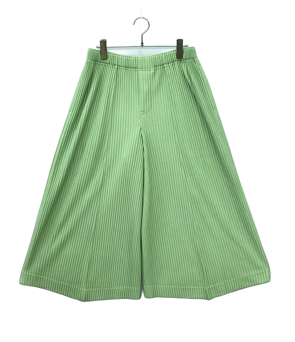美品 HOMME PLISSE ISSEY MIYAKE プリーツパンツ HP61JF255 メンズ SIZE 2 (M) オム プリッセ イッセイミヤケ