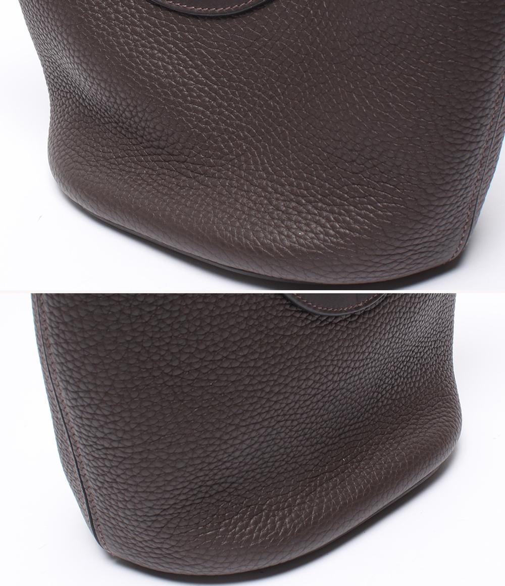 美品 HERMES ハンドバッグ W刻印 トリヨンクレマンス インザループ18 レディース エルメス