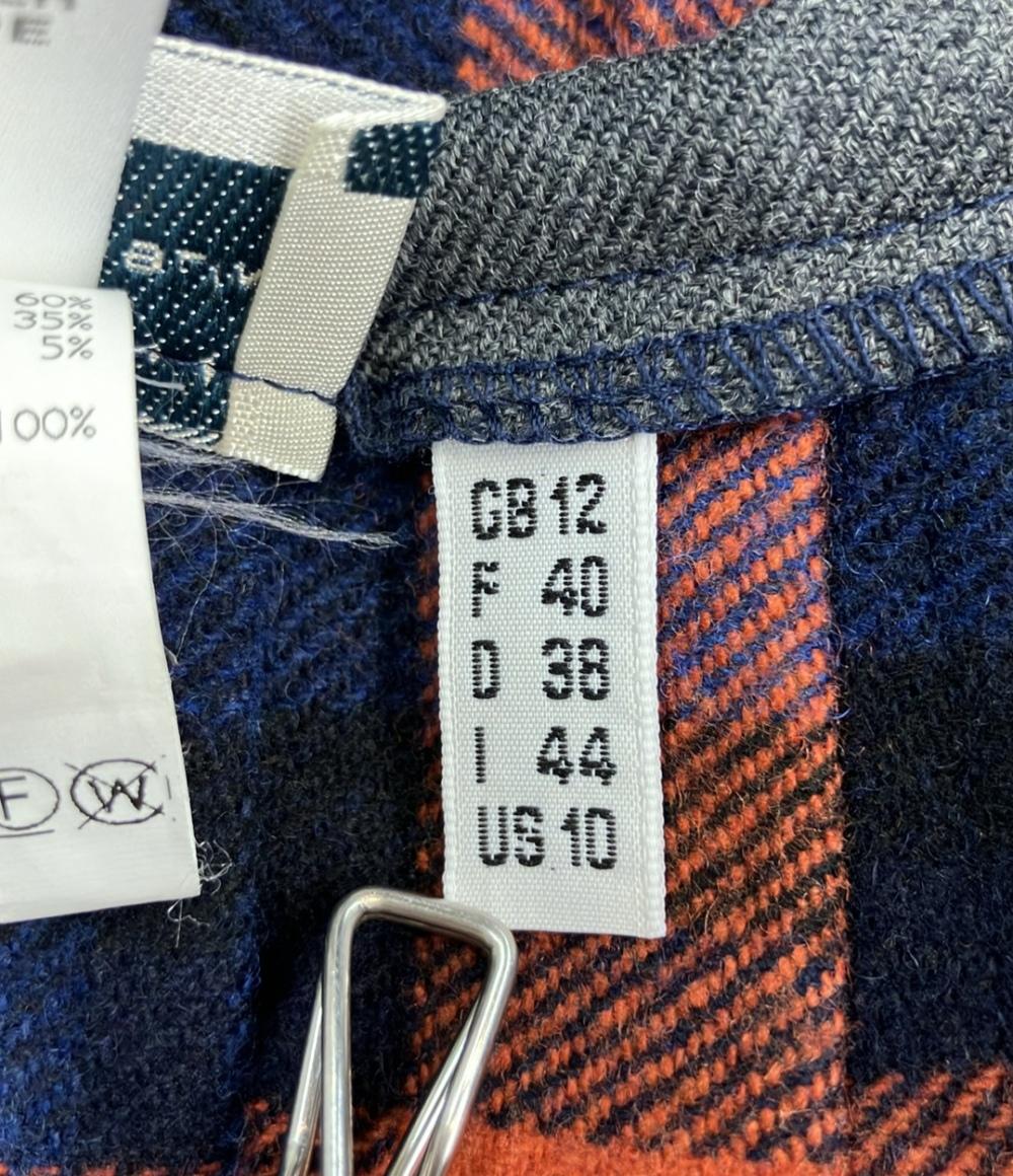 美品 O’NEIL of DUBLIN キルトスカート チェック レディース SIZE 10 (M) オニールオブダブリン