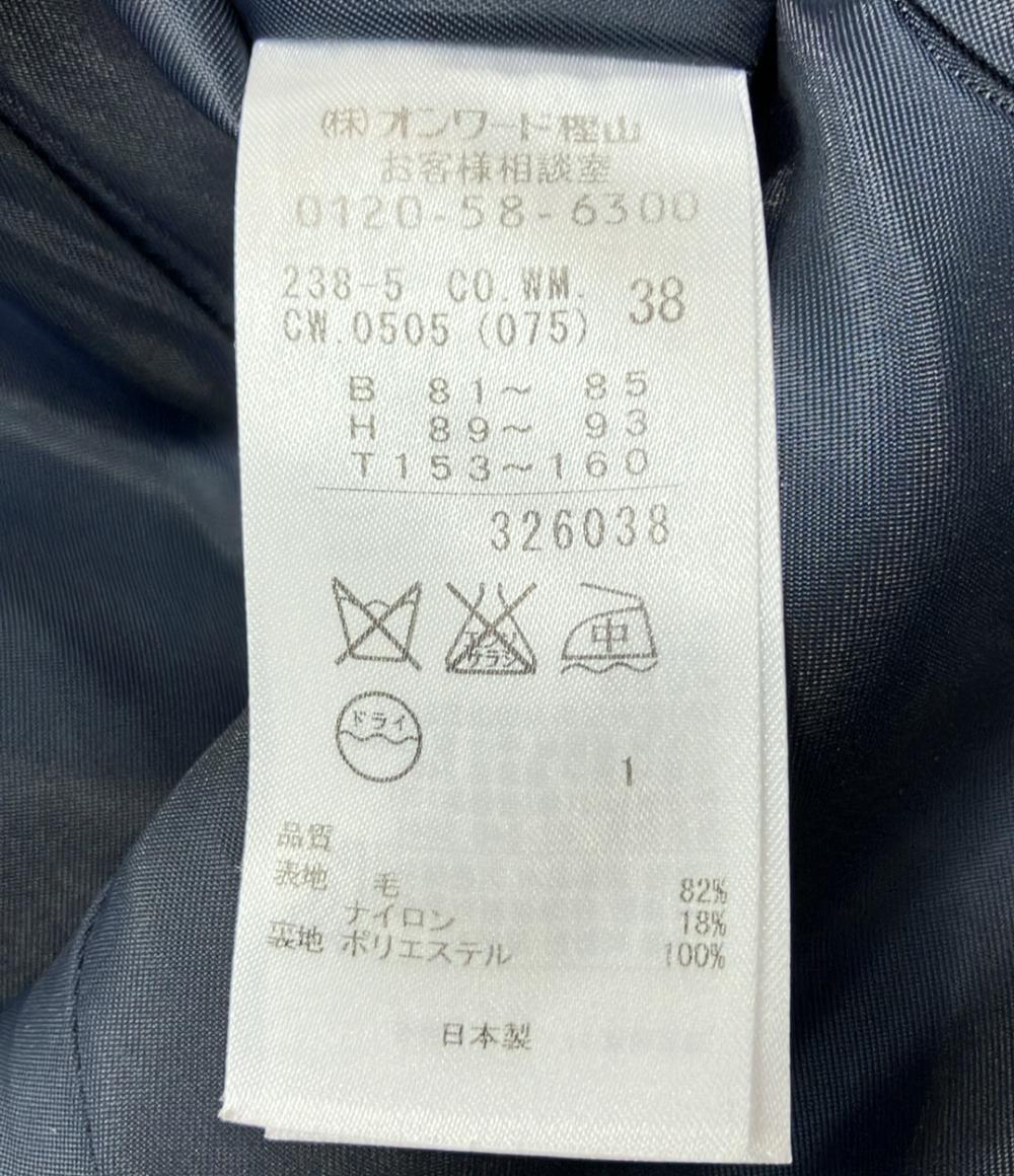 ウールナイロンチェスターコート アウター ジャケット レディース SIZE 38 (S) 自由区
