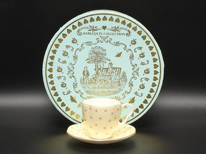 美品 WEDGWOOD カップ＆ソーサー ポルカドット イエロー ウェッジウッド