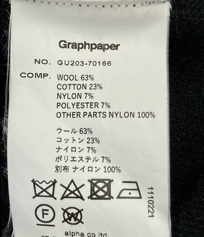 Graphpaper ウールボアジップアップブルゾン GU203-70166 メンズ SIZE 2 (M) グラフペーパー