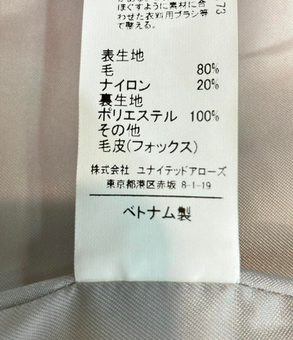 ユナイテッドアローズ ファーフードコート レディース SIZE 36 (XS) UNITED ARROWS