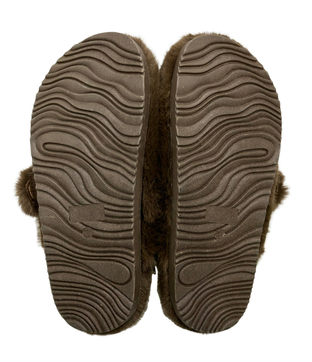 美品 BEACH by Matisse サンダル スリッパ  FAUX FUR レディース SIZE 7 ビーチ バイ マティス