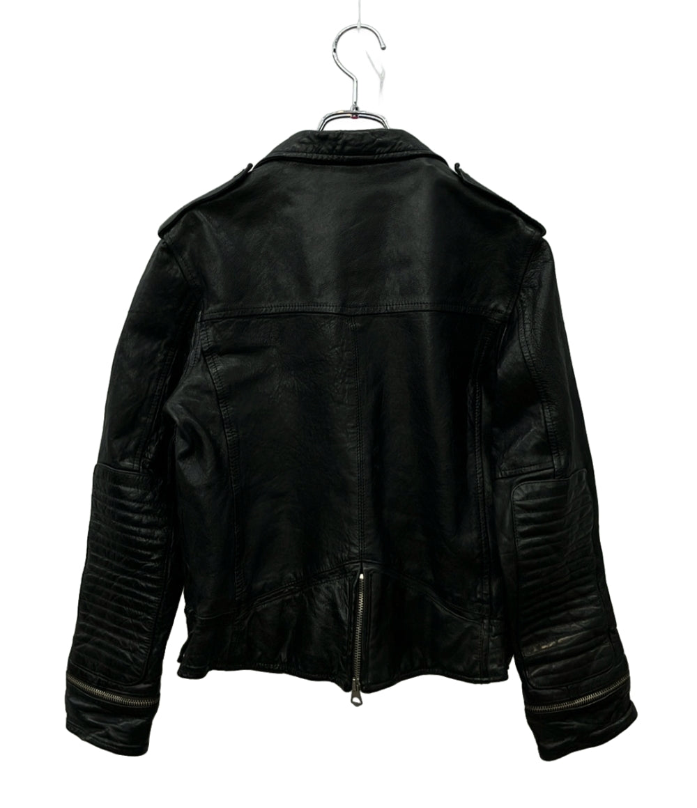 GOLDEN GOOSE DELUXE BRAND ダブルライダースジャケット ヴィンテージ 13-010-510-5320-3-0 レディース SIZE XS