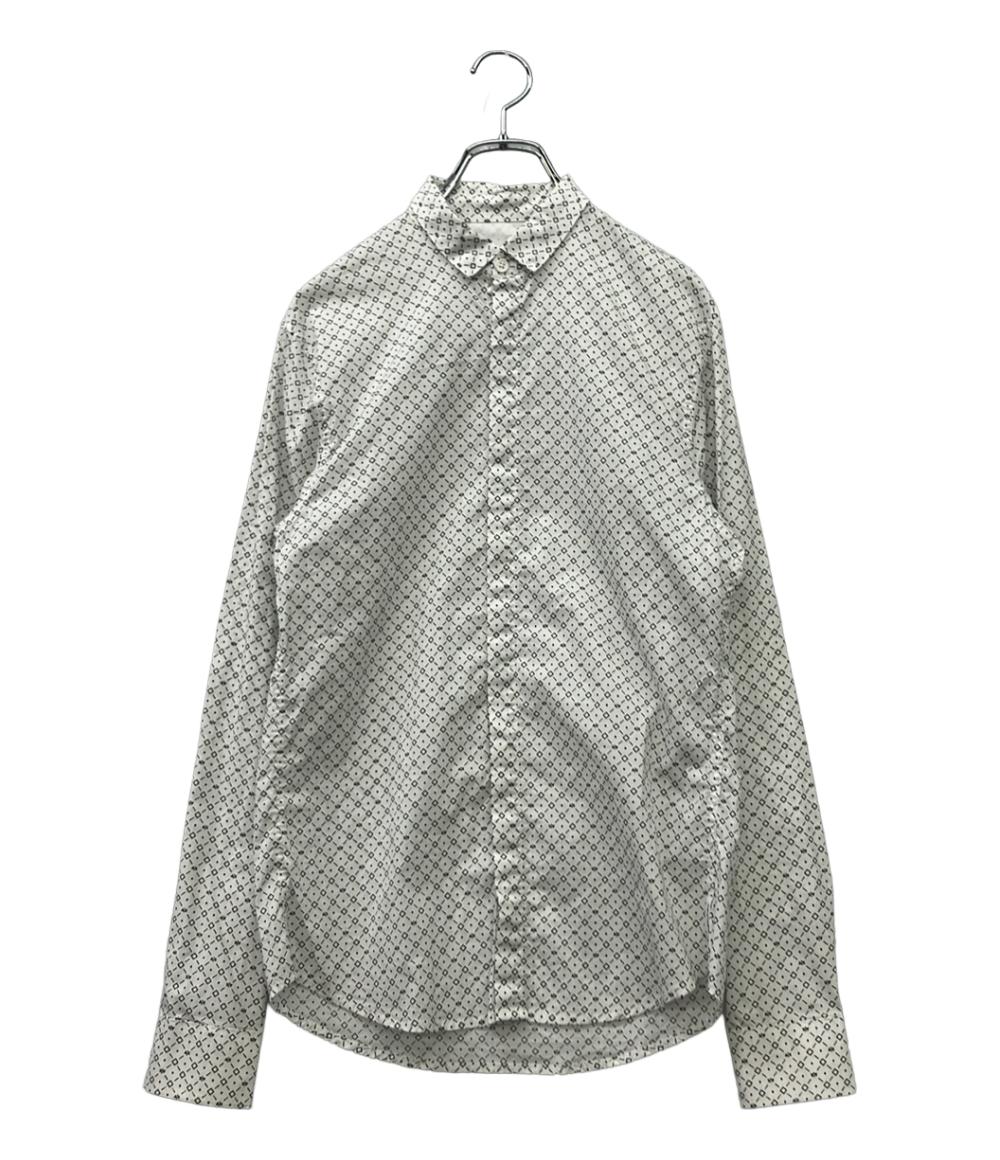 ARMANI EXCHANGE 長袖シャツ 総柄 ロゴ 3LZC25 ZNEAZ メンズ SIZE XS アルマーニエクスチェンジ