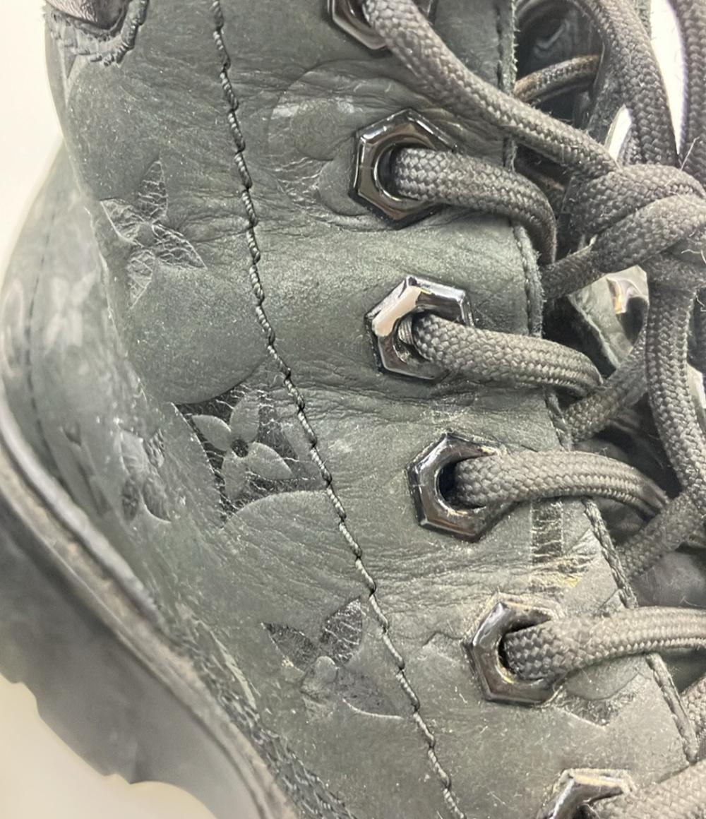 LOUIS VUITTON ショートブーツ モノグラムヌバック ボールドライン ×NBA メンズ SIZE 7 1/2 (26.5cm) ルイ・ヴィトン
