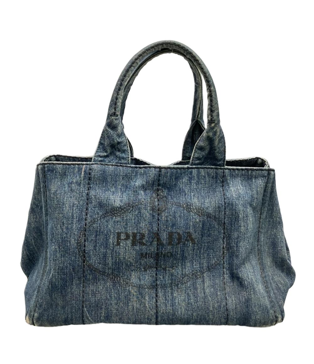 PRADA トートバッグ デニム レディース プラダ