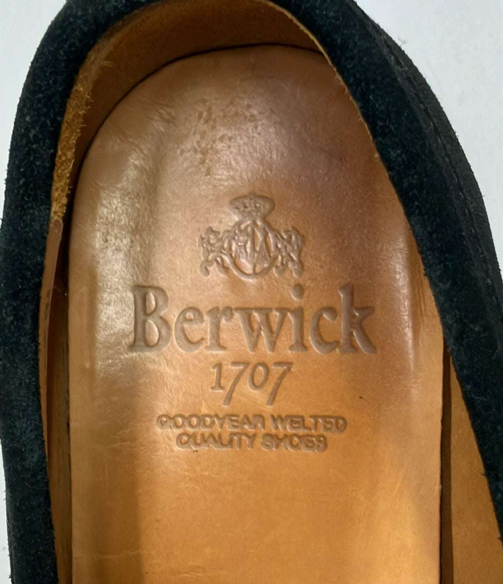 Berwick スエード コインローファー メンズ SIZE 6 1/2 バーウィック