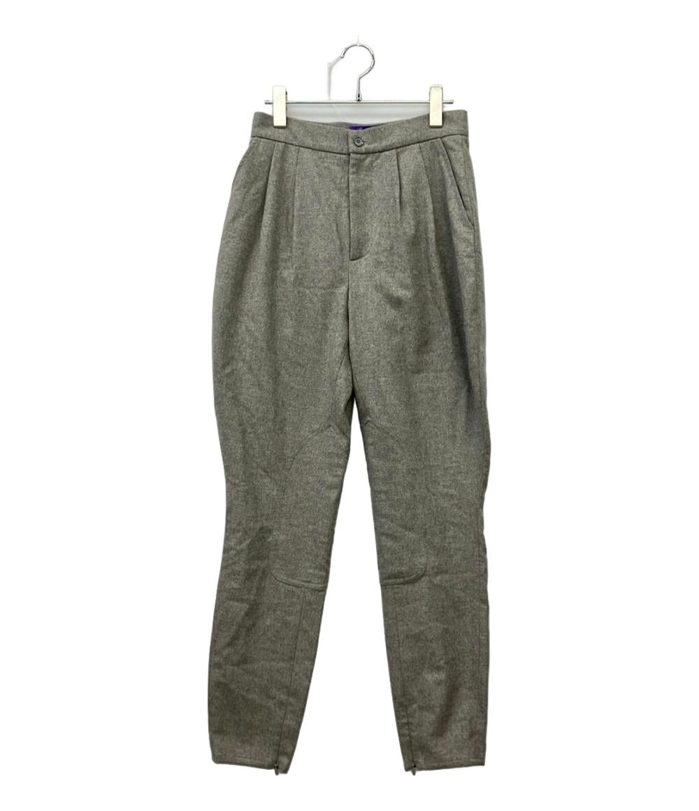 美品 RALPH LAUREN PURPLE LABEL ハリソンズ フランネル ジョッパーパンツ レディース SIZE 2 (M) ラルフローレンパープルレーベル