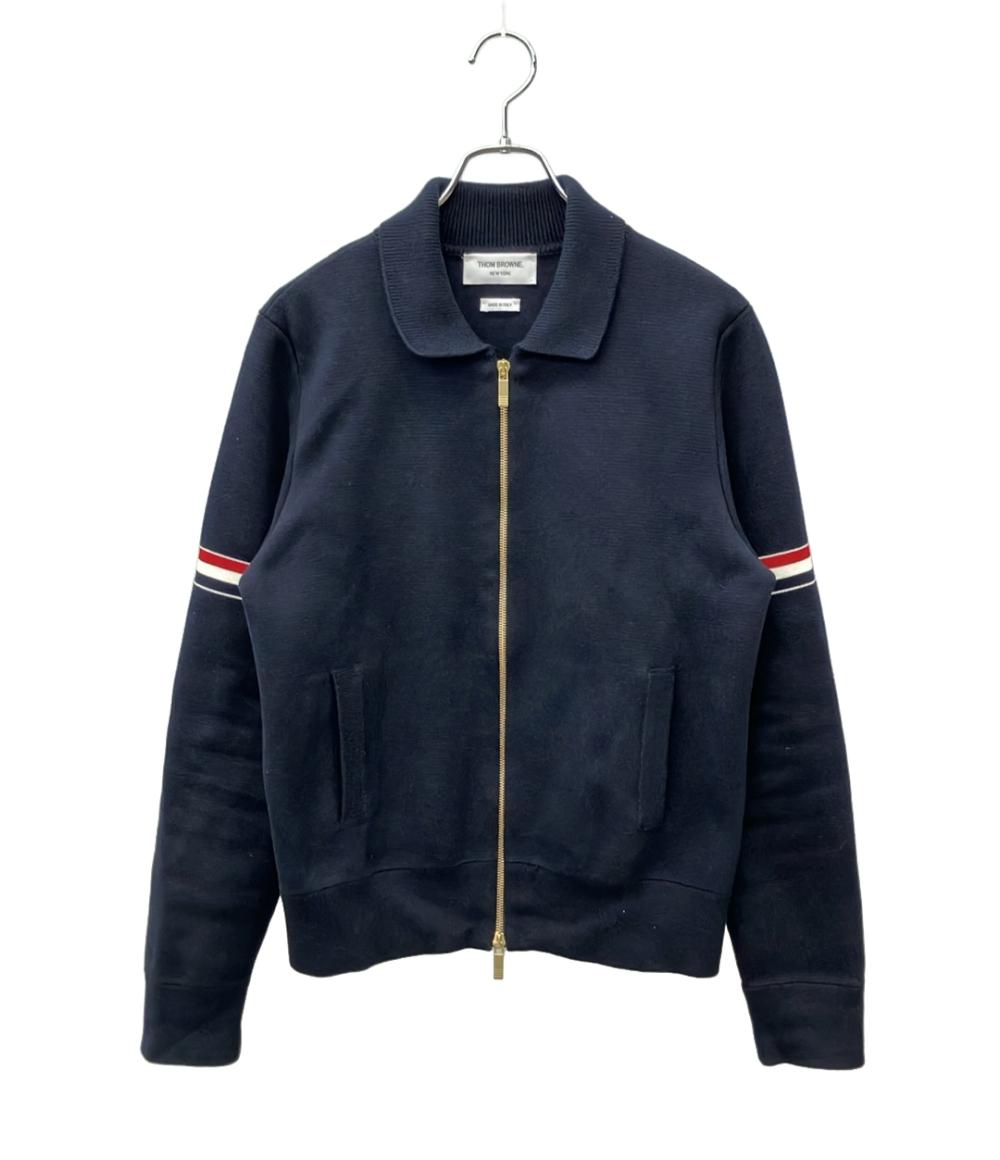 THOM BROWNE ジャケット ニット POLO BOMBER JKT インポート MKJ076A-Y3007-415 メンズ SIZE 1 (S) トムブラウン