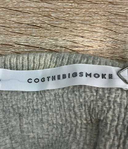 COGTHEBIGSMOKE 半袖ニット グレー 7101-117-435-1 レディース コグザビッグスモーク