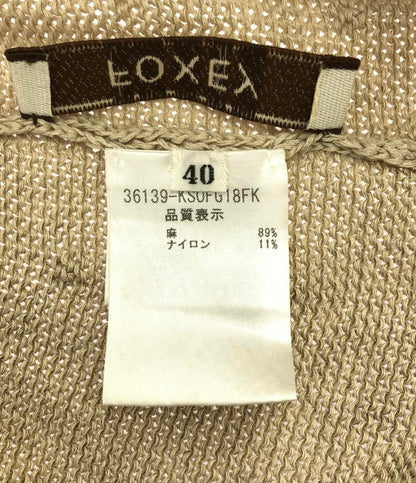 フォクシー フード付きサマーカーディガン レディース SIZE 40 (L) FOXEY