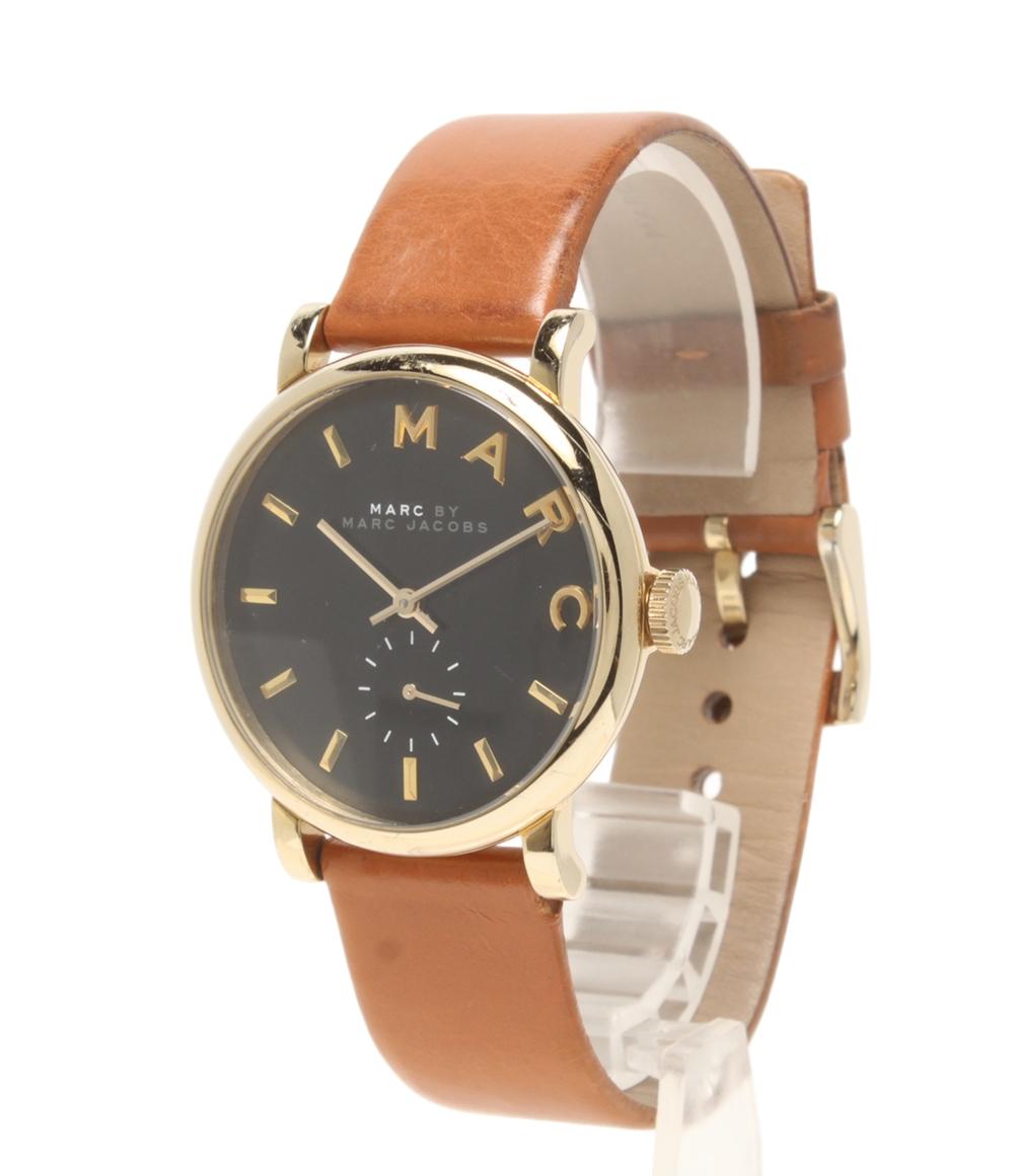 MARC BY MARC JACOBS 腕時計 クオーツ ブラック MBM1269 レディース メンズ マークバイマークジェイコブス