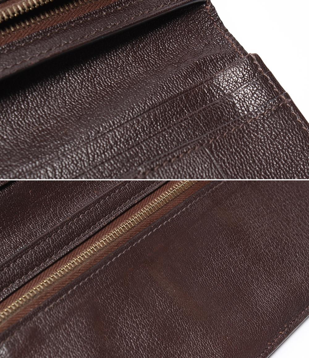 HERMES 長財布 ゴールド金具 アリゲーター クロコダイルレザー □P刻印 ベアン スフレ レディース メンズ エルメス