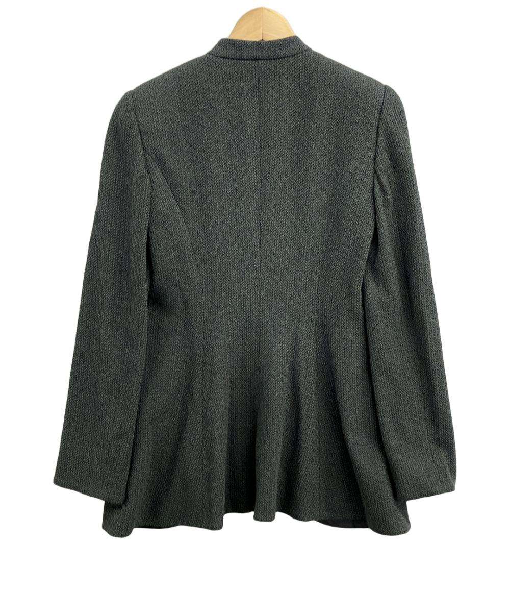 アルマーニコレッツォーニ ノーカラージャケット レディース SIZE 38 (M) ARMANI COLLEZIONI