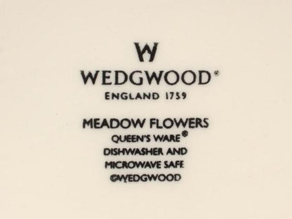 美品 WEDGWOOD マグカップ 2点セット ペア メドウフラワーズ イエロー ピンク ウェッジウッド