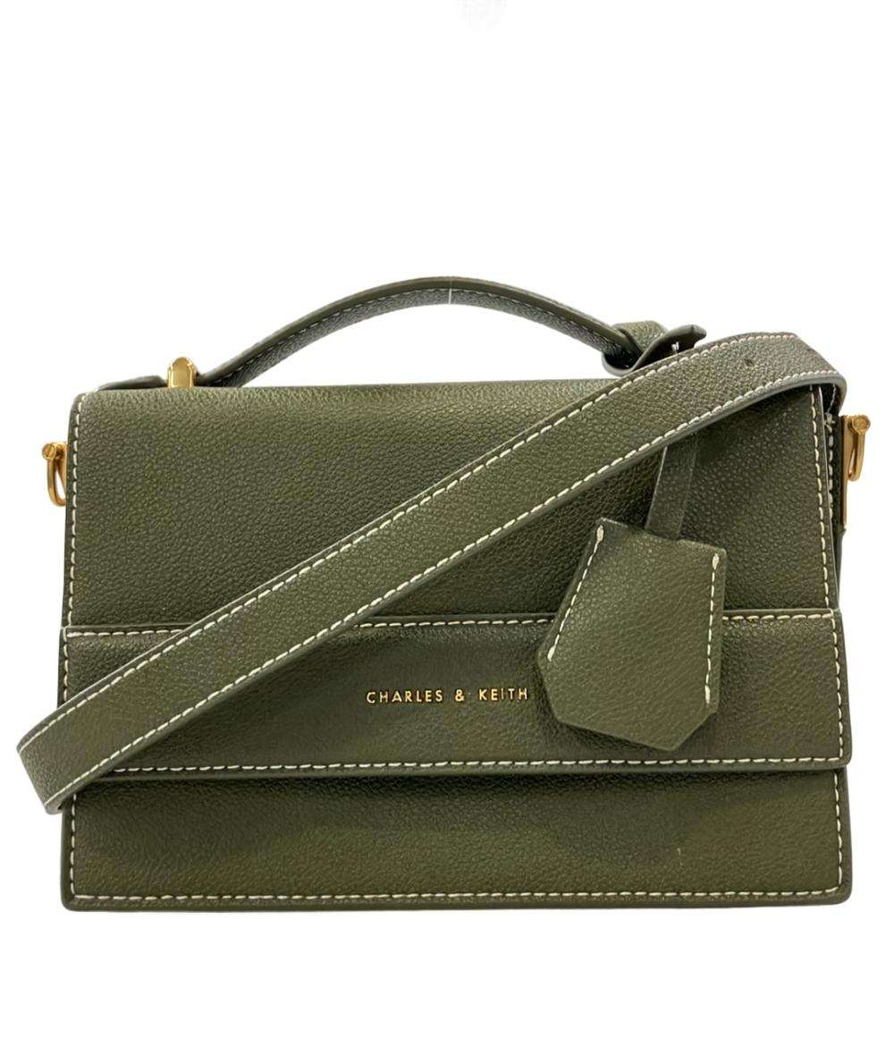 CHARLES&KEITH 2WAY ハンドバッグ ショルダーバッグ 斜め掛け レディース チャールズ＆キース