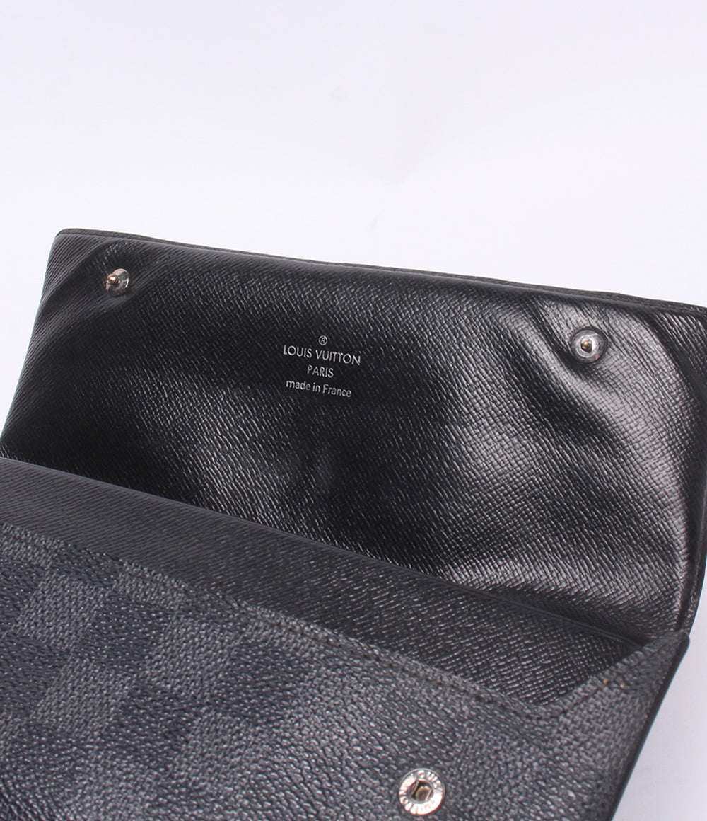 LOUIS VUITTON 長財布 ポルトフォイユ ロン モデュラブル ダミエ グラフィット N63084 メンズ ルイ・ヴィトン