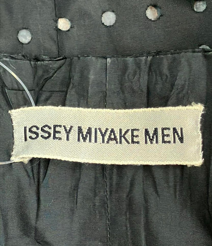 ISSEY MIYAKE MEN パンチング加工 ジレ メンズ SIZE M イッセイミヤケ メン