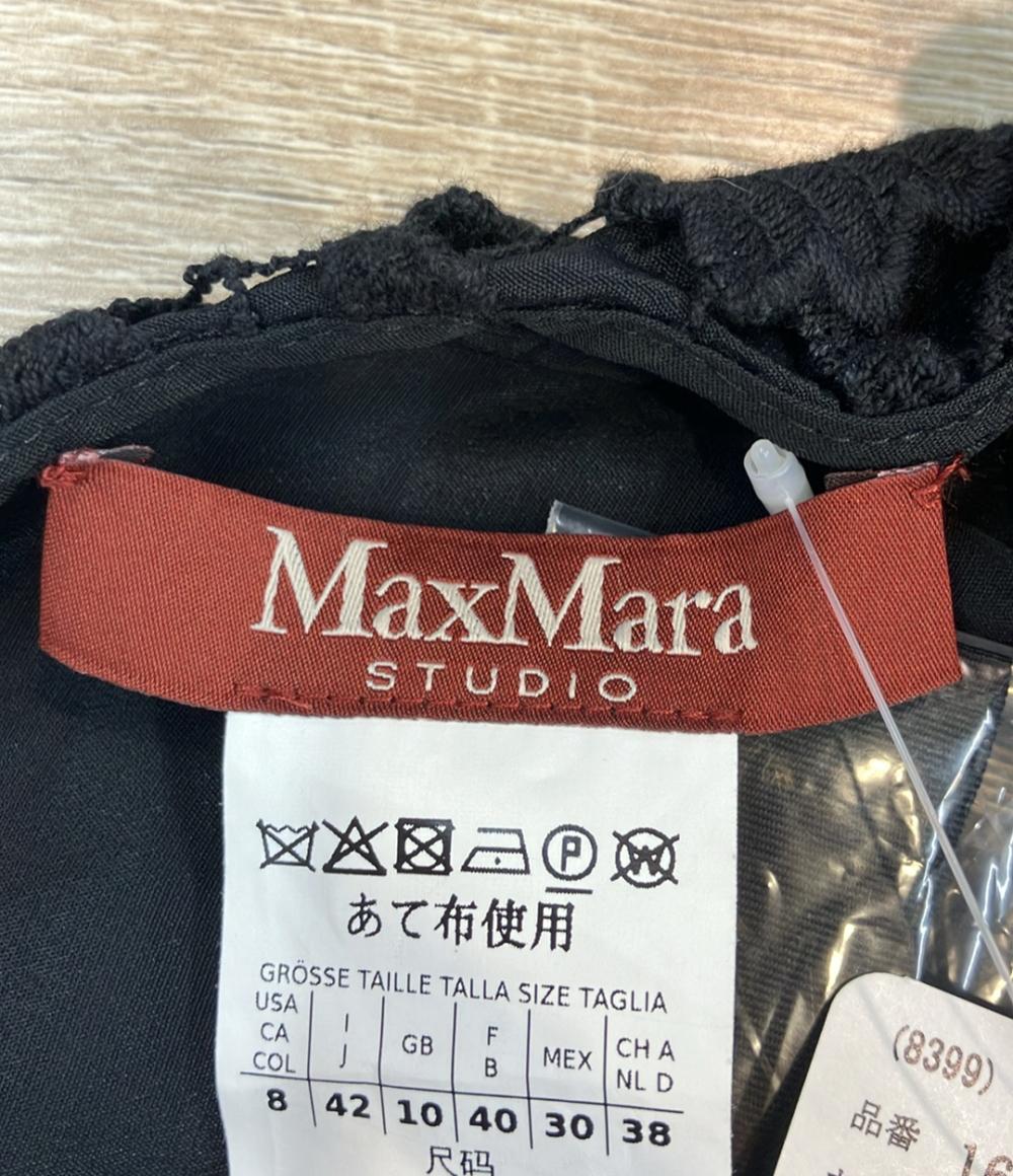MAX MARA 長袖ワンピース ワンショルダー タグ付き レース 16-22-60814 レディース SIZE 42 (L) マックスマーラ