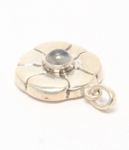 Georg Jensen ペンダントトップ SV925 436 ムーンストーン フラワーモチーフ レディース ジョージジェンセン