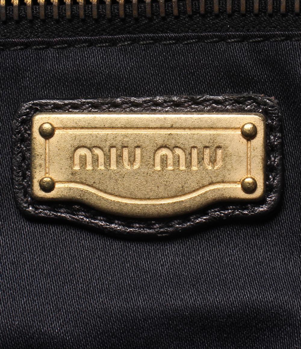 MIUMIU ハンドバッグ リボン ヴィッテロ ルクス レディース ミュウミュウ