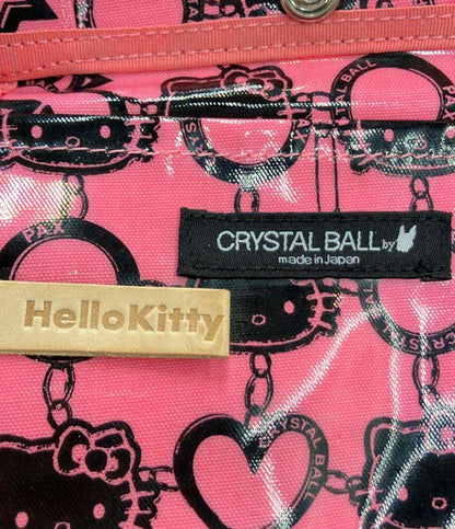 美品 CRYSTAL BALL Hello Kitty トートバッグ レディース クリスタルボール ハローキティ