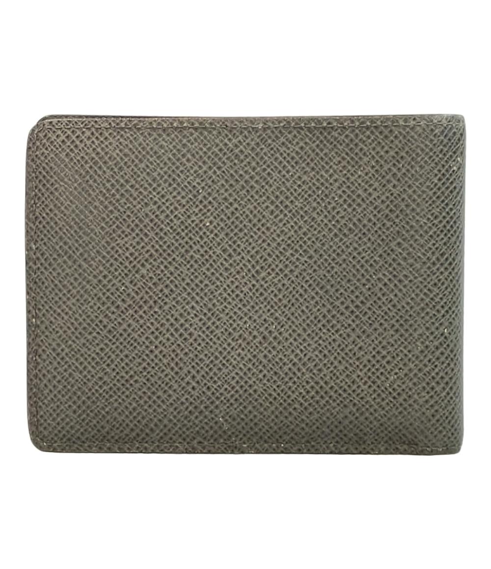 ルイ・ヴィトン 二つ折り財布 ポルトフォイユ ミュルティプル タイガ M32809 メンズ LOUIS VUITTON