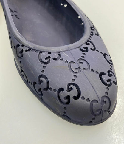 GUCCI ラバーパンプス フラット レディース SIZE 35 (22cm) グッチ