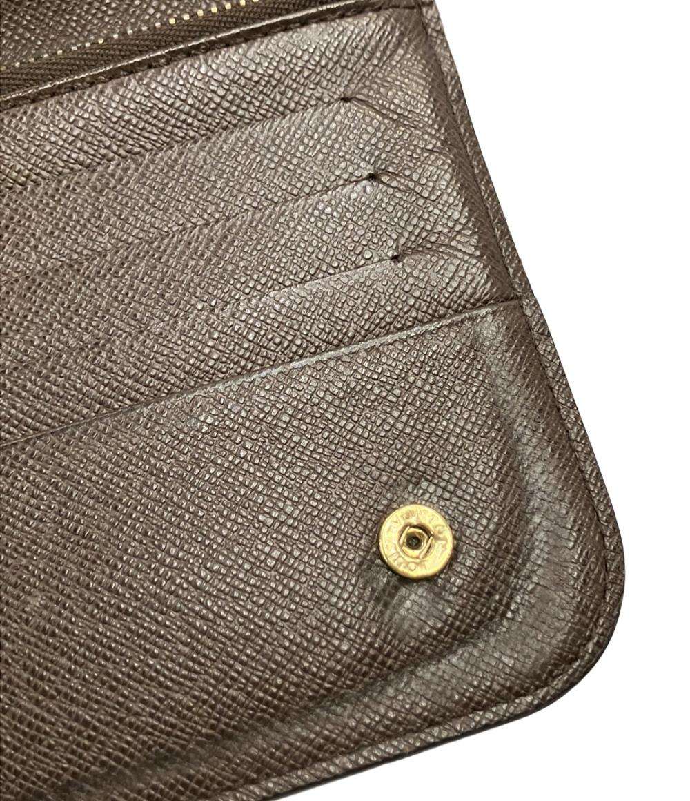 LOUIS VUITTON 長財布 ポルトフォイユ アンソリット ダミエ エベヌ N63071 メンズ レディース ルイ・ヴィトン