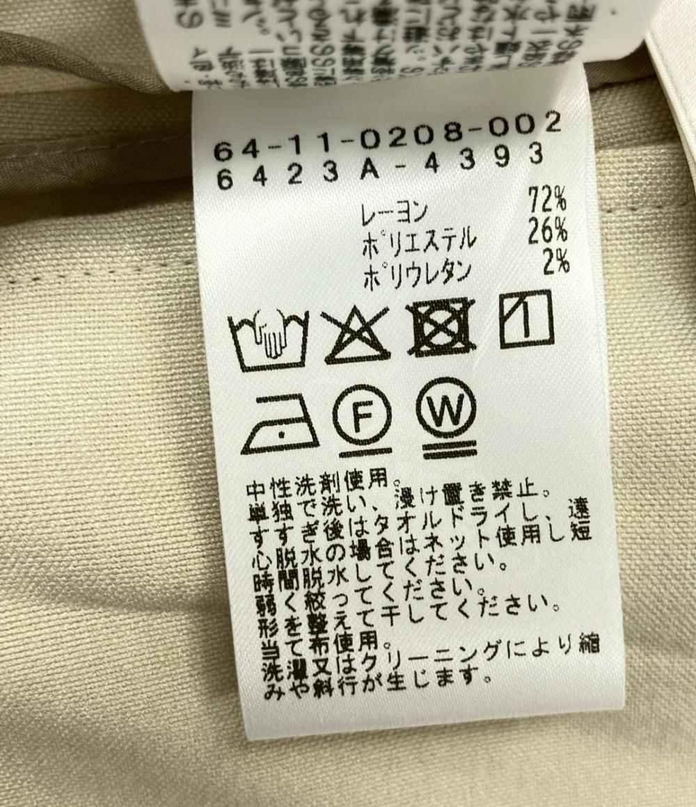 美品 デミルクスビームス 長袖ガウンシャツ ブラウス レディース SIZE 36 (XS) Demi-Luxe BEAMS