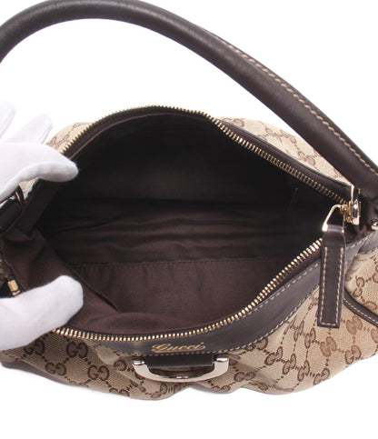 美品 GUCCI ハンドバッグ GGキャンバス アビー 190525 493075 レディース グッチ