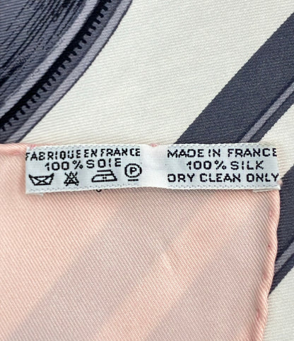 HERMES スカーフ カレ90 シルク100% ブリッド・ドゥ・ガラ レディース エルメス