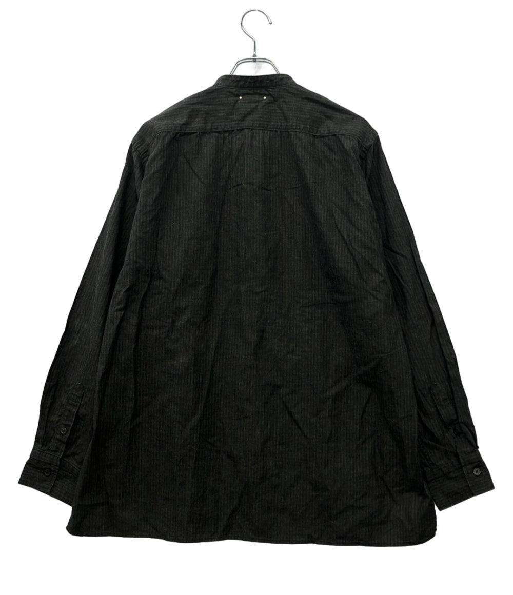 MINEDENIM 長袖シャツ バンドカラー メンズ SIZE 2 (L) マインデニム
