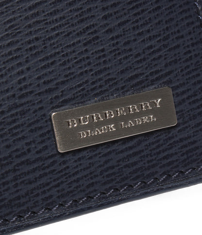 美品 BURBERRY BLACK LABEL 長財布 メンズ バーバリーブラックレーベル