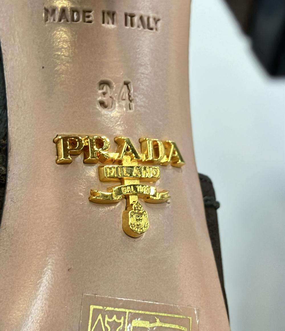 PRADA オープントゥヒールサンダル レディース SIZE 34 22(cm) プラダ
