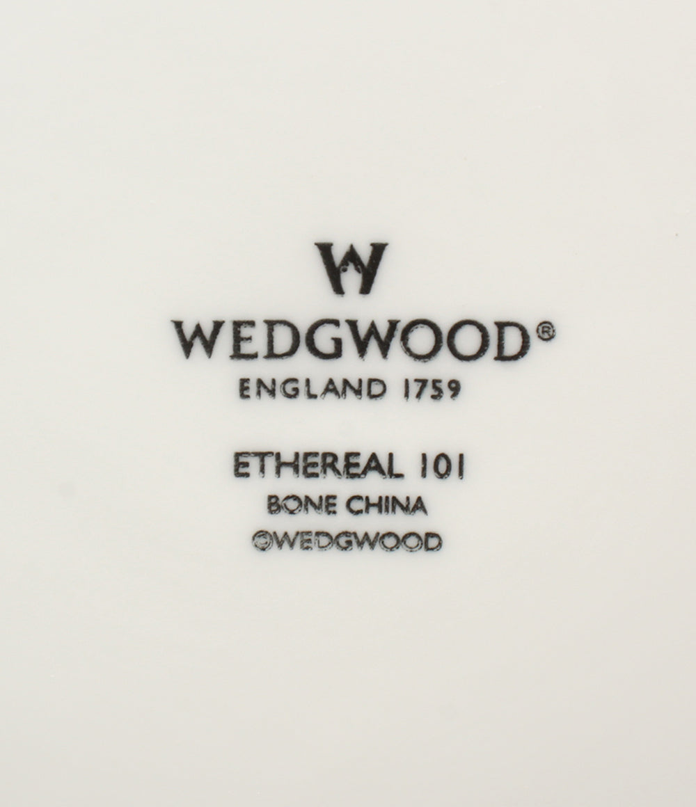 美品 WEDGWOOD スクエアボウル パスタプレート 皿 23cm エスリアル ETHEREAL ウェッジウッド