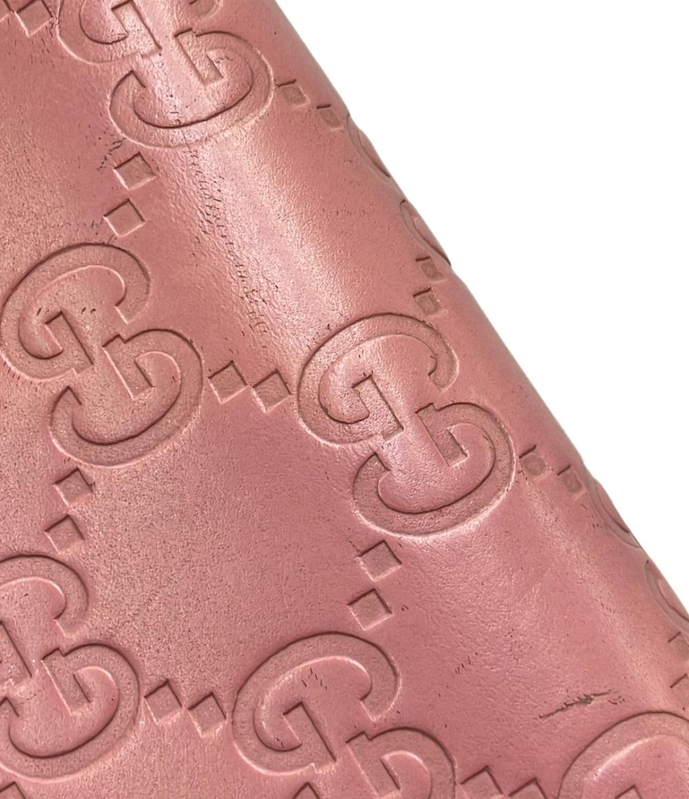 GUCCI ラウンドファスナー長財布 グッチシマ 409342 493075 レディース グッチ