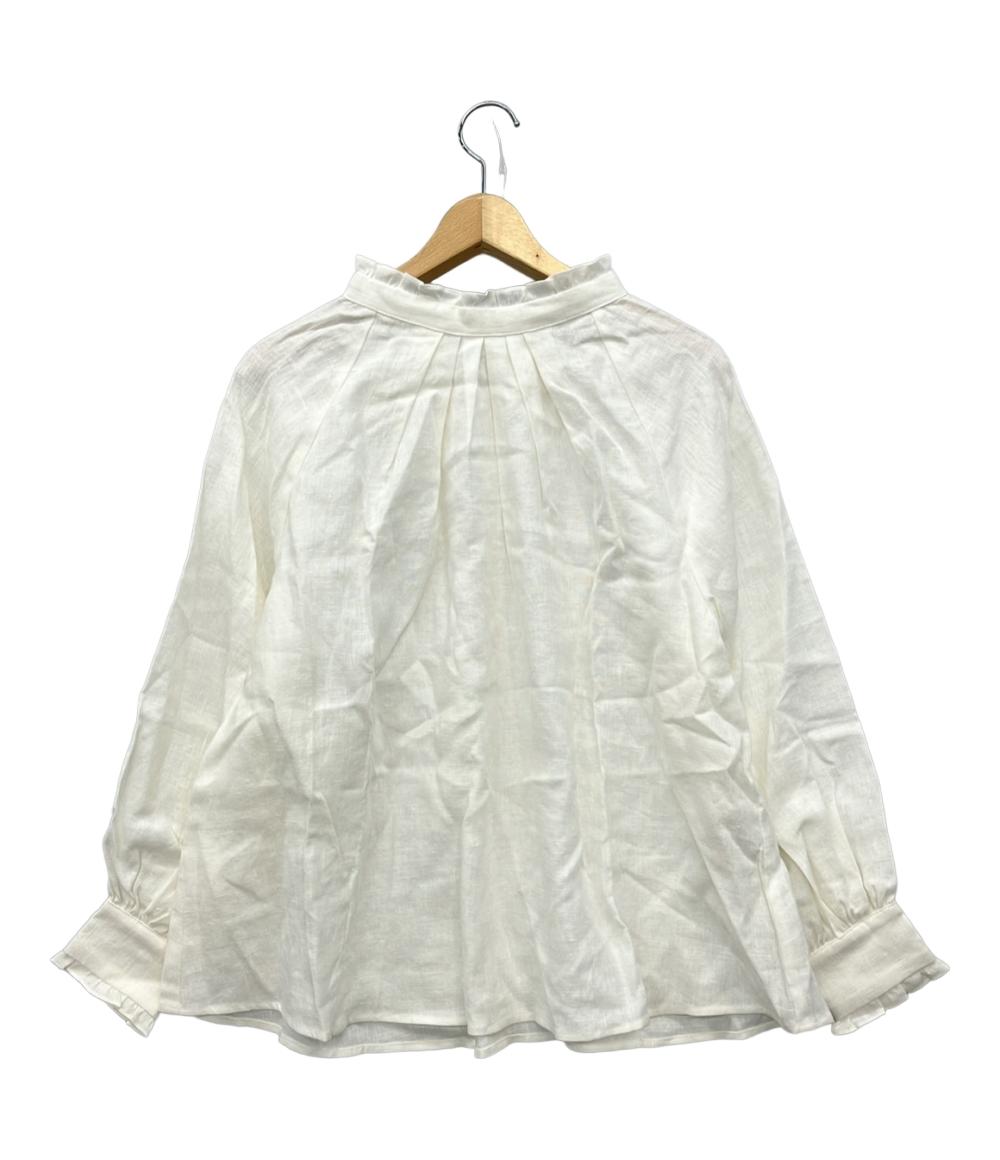 美品 ユルガ 長袖シャツ ブラウス フリル レディース SIZE ONE (M) JURGA