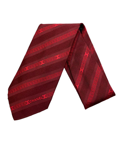 CHANEL ネクタイ シルク100% メンズ シャネル