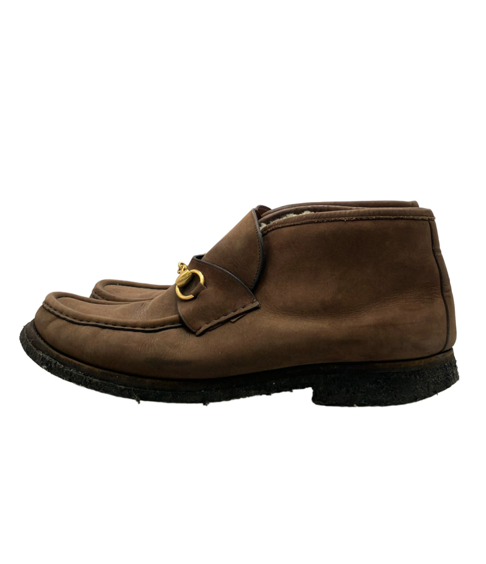 GUCCI ホースビットショートブーツ 114 0093 メンズ SIZE 10 1/2 グッチ