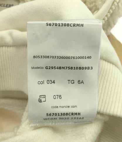 美品 MONCLER ハーフジップボアパーカー キッズ SIZE 6A モンクレール
