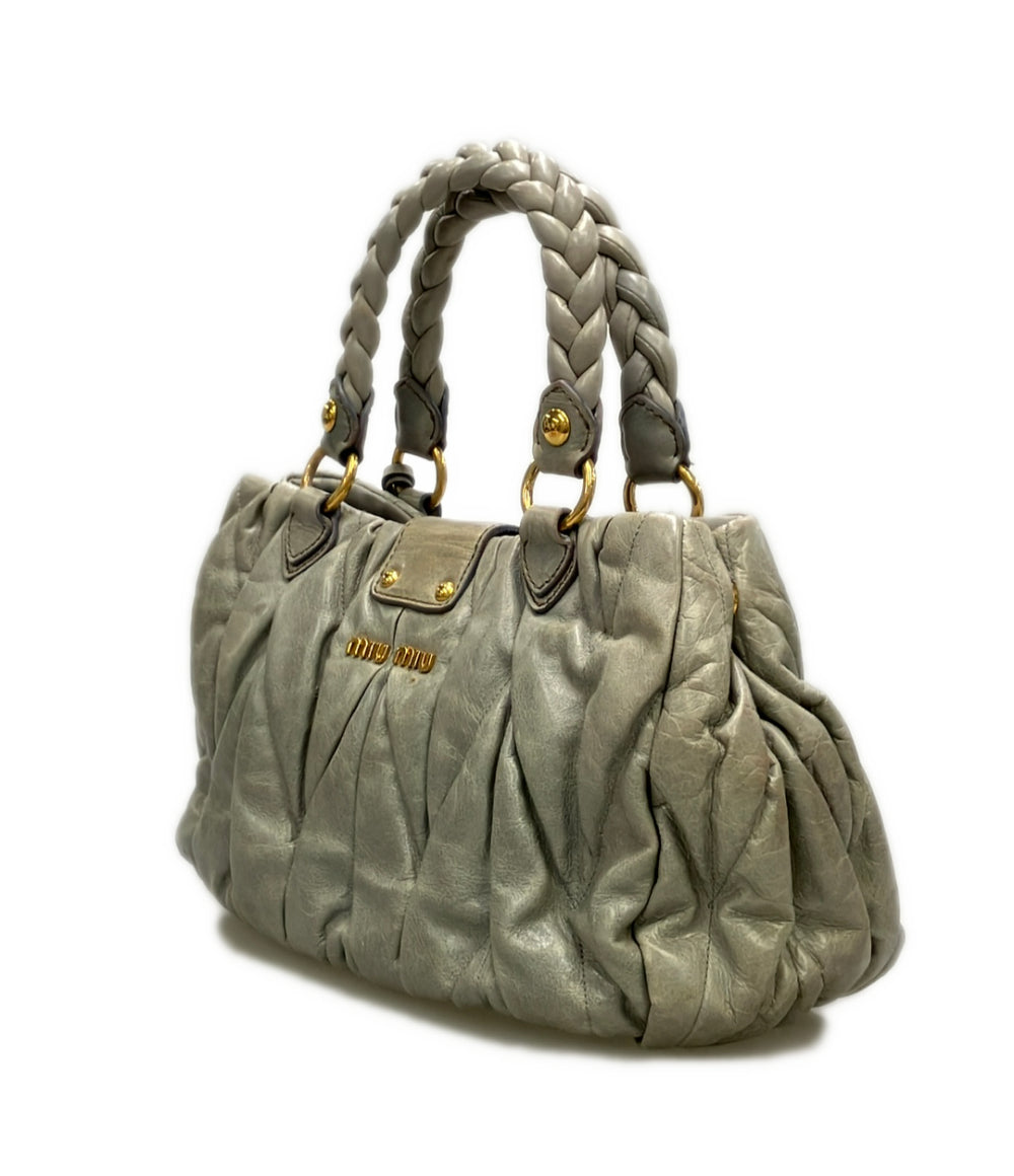 MIUMIU 2way ハンドバッグ ショルダーバッグ 斜め掛け RN0473 レディース ミュウミュウ