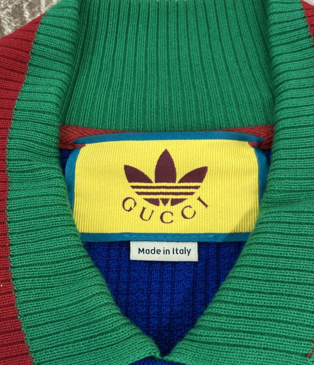 GUCCI adidas 半袖ポロシャツ 691777 メンズ SIZE XS グッチ アディダス
