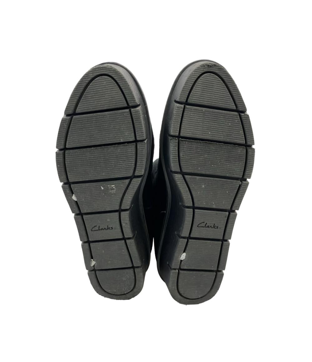 Clarks アンクルブーツ サイドジップ レディース SIZE 4 1/2 クラークス