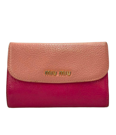 Miu Miu 二つ折り財布 レディース ミュウ ミュウ