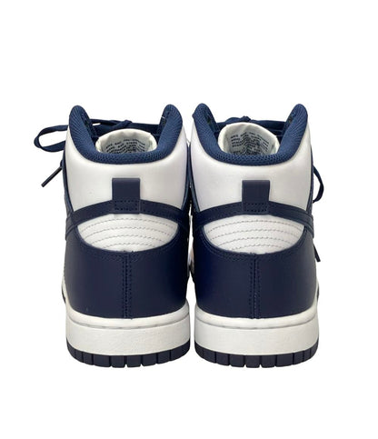 美品 NIKE ハイカットスニーカー Championship Navy ダンク HI レトロ DD1399-104 メンズ SIZE 27.0 (L) ナイキ