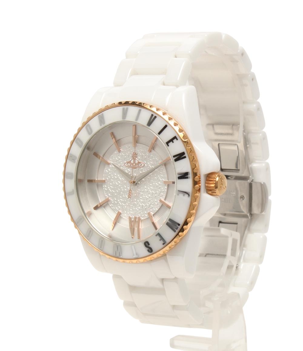 美品 Vivienne Westwood 腕時計 クオーツ VV048RSWH メンズ ヴィヴィアンウエストウッド