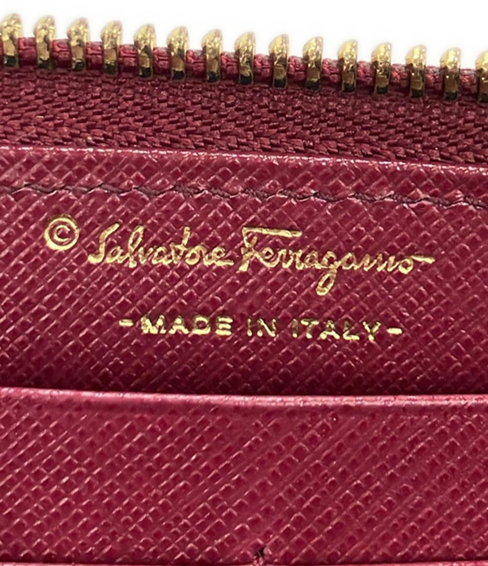 サルヴァトーレフェラガモ L字ファスナー長財布 ヴァラ レディース Salvatore Ferragamo
